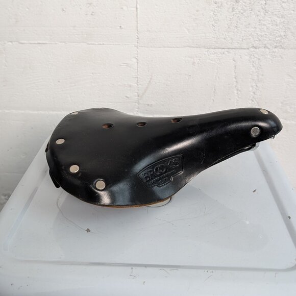 Brooks B. 17 S Saddle, Black - Picture 3 of 6